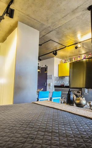 Studio para alugar com 35m², 1 quarto e 1 vaga Studio para alugar com 35m², 1 quarto e 1 vagaDormitório