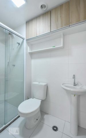 Apartamento para alugar com 30m², 1 quarto e sem vaga Apartamento para alugar com 30m², 1 quarto e sem vagaBanheiro