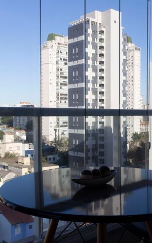 Studio para alugar com 35m², 1 quarto e 1 vagaVaranda com vista