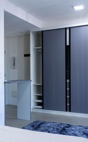 Studio para alugar com 35m², 1 quarto e 1 vagaQuarto