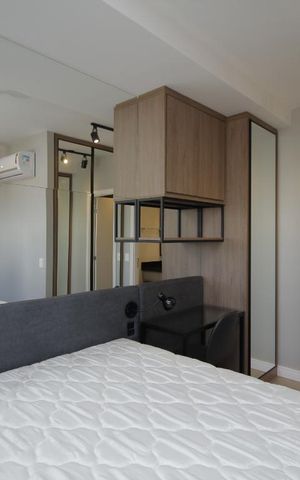 Studio à venda com 40m², 1 quarto e 1 vagaQuarto