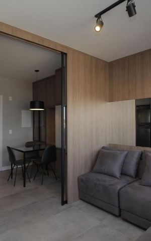 Studio à venda com 40m², 1 quarto e 1 vagaSala