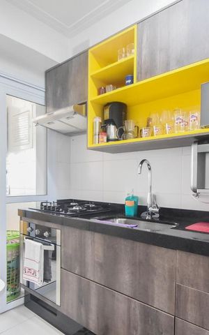 Apartamento para alugar com 65m², 2 quartos e 1 vagaCozinha