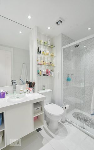 Apartamento para alugar com 65m², 2 quartos e 1 vagaBanheiro