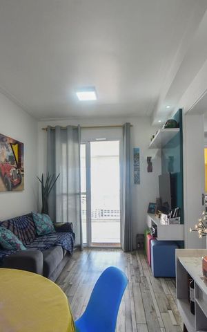 Apartamento para alugar com 65m², 2 quartos e 1 vagaSala