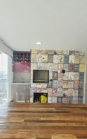 Apartamento para alugar com 65m², 2 quartos e 1 vagaVaranda Gourmet