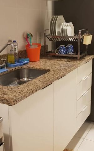 Apartamento à venda com 78m², 3 quartos e 2 vagasCozinha e Área de Serviço