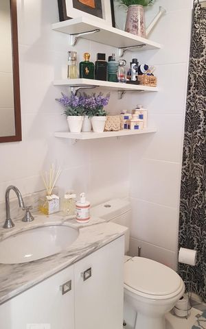 Apartamento à venda com 78m², 3 quartos e 2 vagasBanheiro Quarto 3 - Suíte