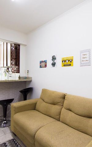 Apartamento à venda com 40m², 1 quarto e sem vaga Apartamento à venda com 40m², 1 quarto e sem vagaSala