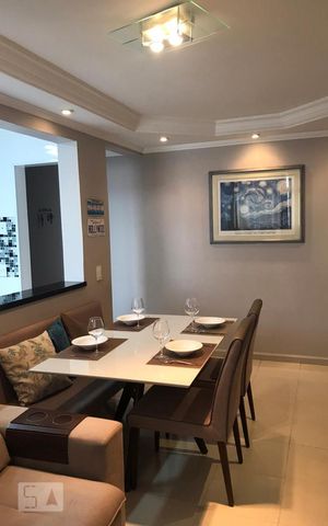 Apartamento para alugar com 58m², 2 quartos e 1 vaga Apartamento para alugar com 58m², 2 quartos e 1 vagaSala