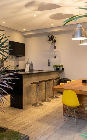 Studio à venda com 40m², 1 quarto e sem vagaÁrea comum - Churrasqueira
