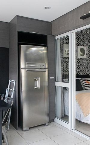 Studio à venda com 40m², 1 quarto e sem vagaVaranda/Cozinha