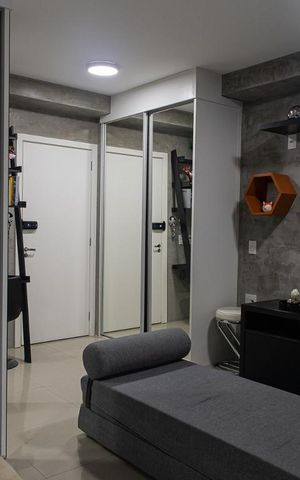 Studio à venda com 40m², 1 quarto e sem vagaStudio