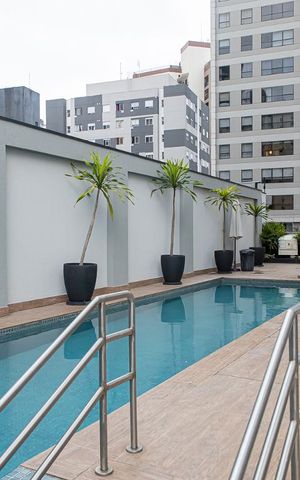 Studio à venda com 40m², 1 quarto e sem vagaÁrea comum - Piscina