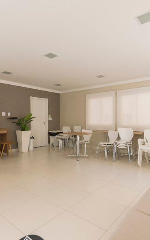 Apartamento para alugar com 41m², 2 quartos e sem vagaÁrea comum - Salão de festas