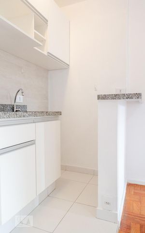 Studio à venda com 33m², 1 quarto e sem vagaCozinha