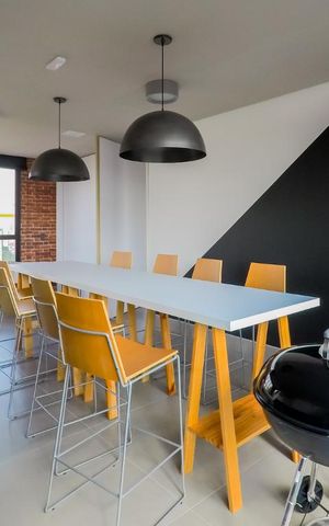Studio à venda com 21m², 1 quarto e sem vaga