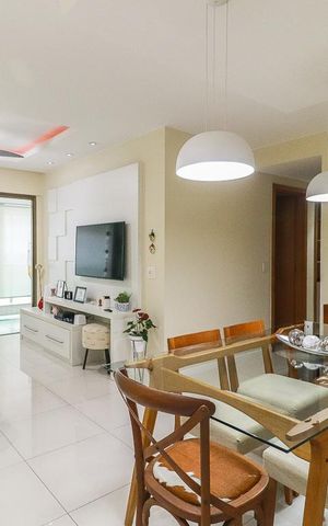 Apartamento à venda com 101m², 4 quartos e 2 vagas Apartamento à venda com 101m², 4 quartos e 2 vagasSala