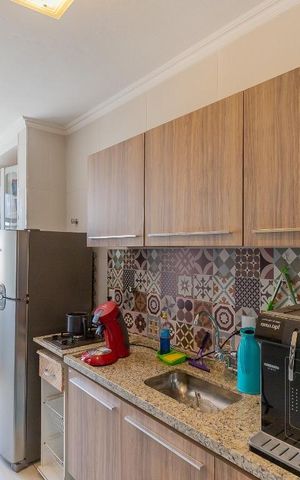 Apartamento à venda com 39m², 1 quarto e 1 vagaCozinha