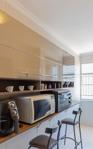 Apartamento à venda com 39m², 1 quarto e 1 vagaCozinha