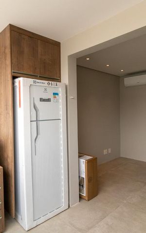Studio para alugar com 27m², 1 quarto e 1 vaga Studio para alugar com 27m², 1 quarto e 1 vagaCozinha