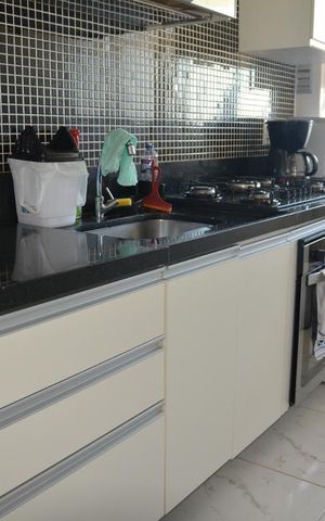 Apartamento à venda com 119m², 2 quartos e 1 vagaCozinha e Área de Serviço