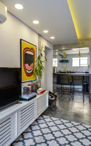 Apartamento para alugar com 60m², 1 quarto e 1 vagaSala