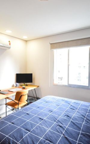 Apartamento para alugar com 60m², 1 quarto e 1 vagaQuarto