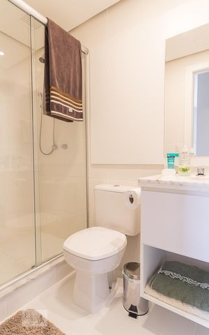 Apartamento à venda com 66m², 2 quartos e 1 vaga Apartamento à venda com 66m², 2 quartos e 1 vagaBanheiro