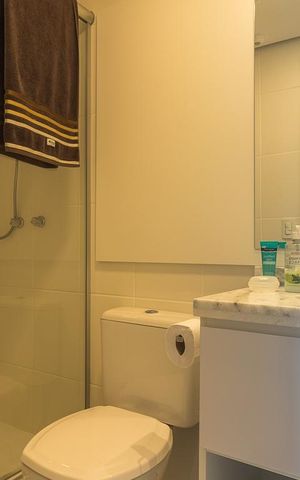 Apartamento à venda com 66m², 2 quartos e 1 vaga Apartamento à venda com 66m², 2 quartos e 1 vagaBanheiro