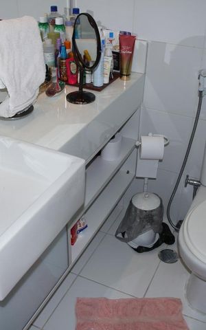 Apartamento para alugar com 182m², 3 quartos e 2 vagasBanheiro da Suíte