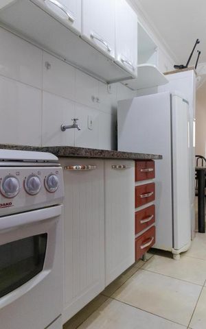 Studio para alugar com 30m², 1 quarto e sem vaga Studio para alugar com 30m², 1 quarto e sem vagaCozinha