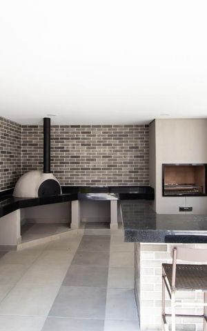Studio à venda com 32m², 1 quarto e 1 vaga Studio à venda com 32m², 1 quarto e 1 vagaChurrasqueira