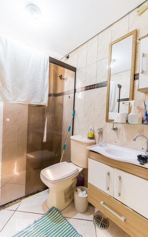 Apartamento à venda com 56m², 2 quartos e sem vaga Apartamento à venda com 56m², 2 quartos e sem vagaBanheiro