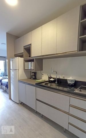 Studio à venda com 28m², 1 quarto e sem vagaCozinha