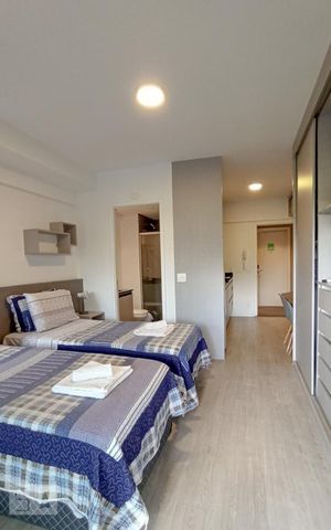 Studio à venda com 28m², 1 quarto e sem vagaQuarto