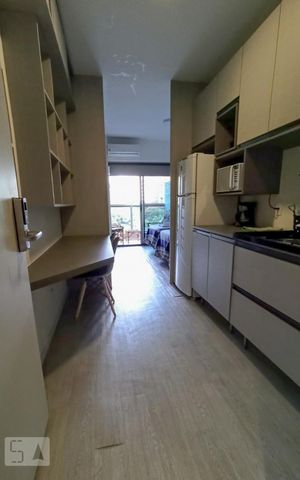 Studio à venda com 28m², 1 quarto e sem vagaCozinha