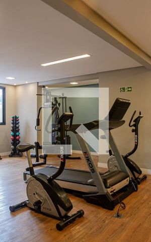 Apartamento à venda com 33m², 1 quarto e sem vaga Apartamento à venda com 33m², 1 quarto e sem vagaÁrea comum - Academia