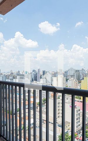Apartamento à venda com 33m², 1 quarto e sem vaga Apartamento à venda com 33m², 1 quarto e sem vagaVaranda da Sala