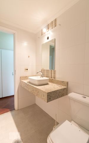 Apartamento à venda com 97m², 3 quartos e sem vagaBanheiro social