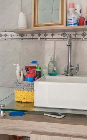 Casa à venda com 180m², 3 quartos e 6 vagasBanheiro da Suíte