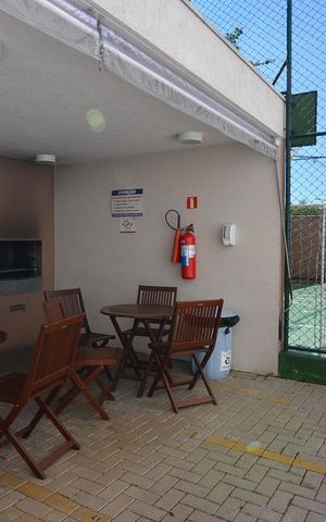 Apartamento à venda com 34m², 1 quarto e sem vagaÁrea comum - Churrasqueira