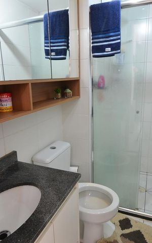 Apartamento à venda com 34m², 1 quarto e sem vagaBanheiro