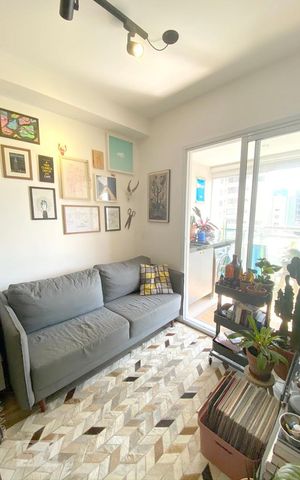 Apartamento para alugar com 33m², 1 quarto e sem vaga Apartamento para alugar com 33m², 1 quarto e sem vagaSala
