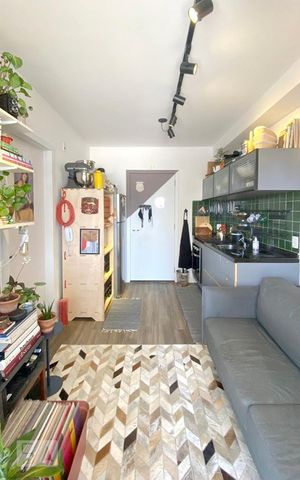 Apartamento para alugar com 33m², 1 quarto e sem vaga Apartamento para alugar com 33m², 1 quarto e sem vagaSala