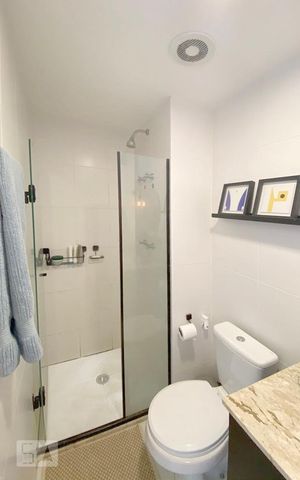 Apartamento para alugar com 33m², 1 quarto e sem vaga Apartamento para alugar com 33m², 1 quarto e sem vagaBanheiro