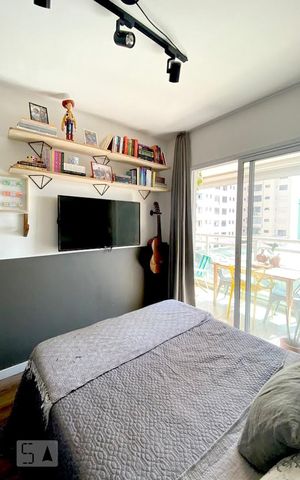 Apartamento para alugar com 33m², 1 quarto e sem vaga Apartamento para alugar com 33m², 1 quarto e sem vagaQuarto