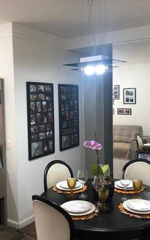 Apartamento à venda com 62m², 3 quartos e 1 vaga Apartamento à venda com 62m², 3 quartos e 1 vagaSala