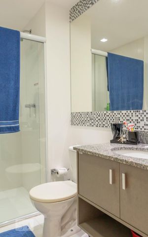 Apartamento para alugar com 110m², 3 quartos e 2 vagasBanheiro 2