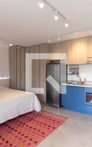 Studio para alugar com 34m², 1 quarto e 1 vaga Studio para alugar com 34m², 1 quarto e 1 vagaStudio